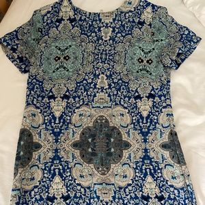 Patterned Lulu's Shift Dress